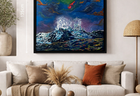 Amour Infini | Peinture à l’huile | Art Abstrait | Daniel Ducarmel