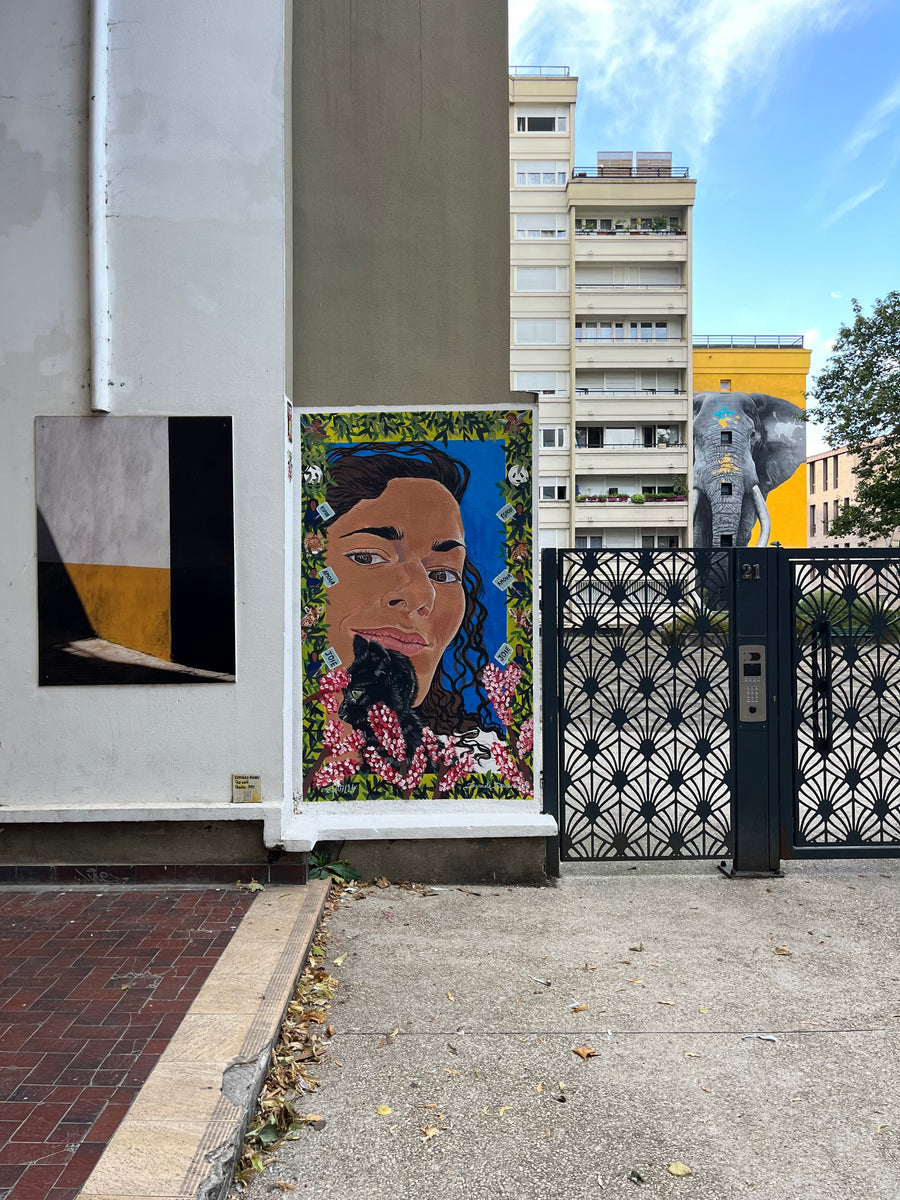 Commande entreprise, Le 27 Pantin, 129 × 218 cm