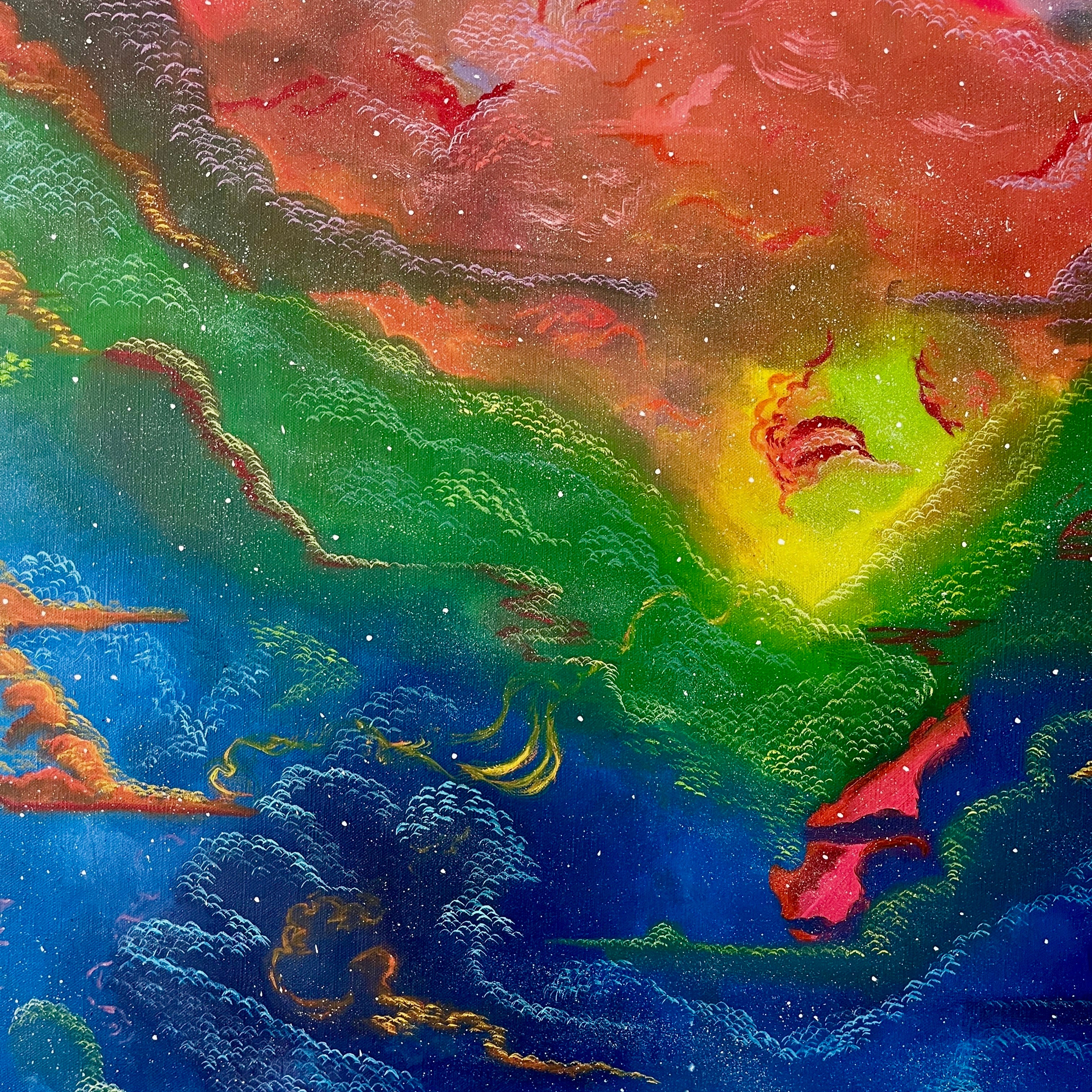 Amour Infini | Peinture à l’huile | Art Abstrait | Daniel Ducarmel