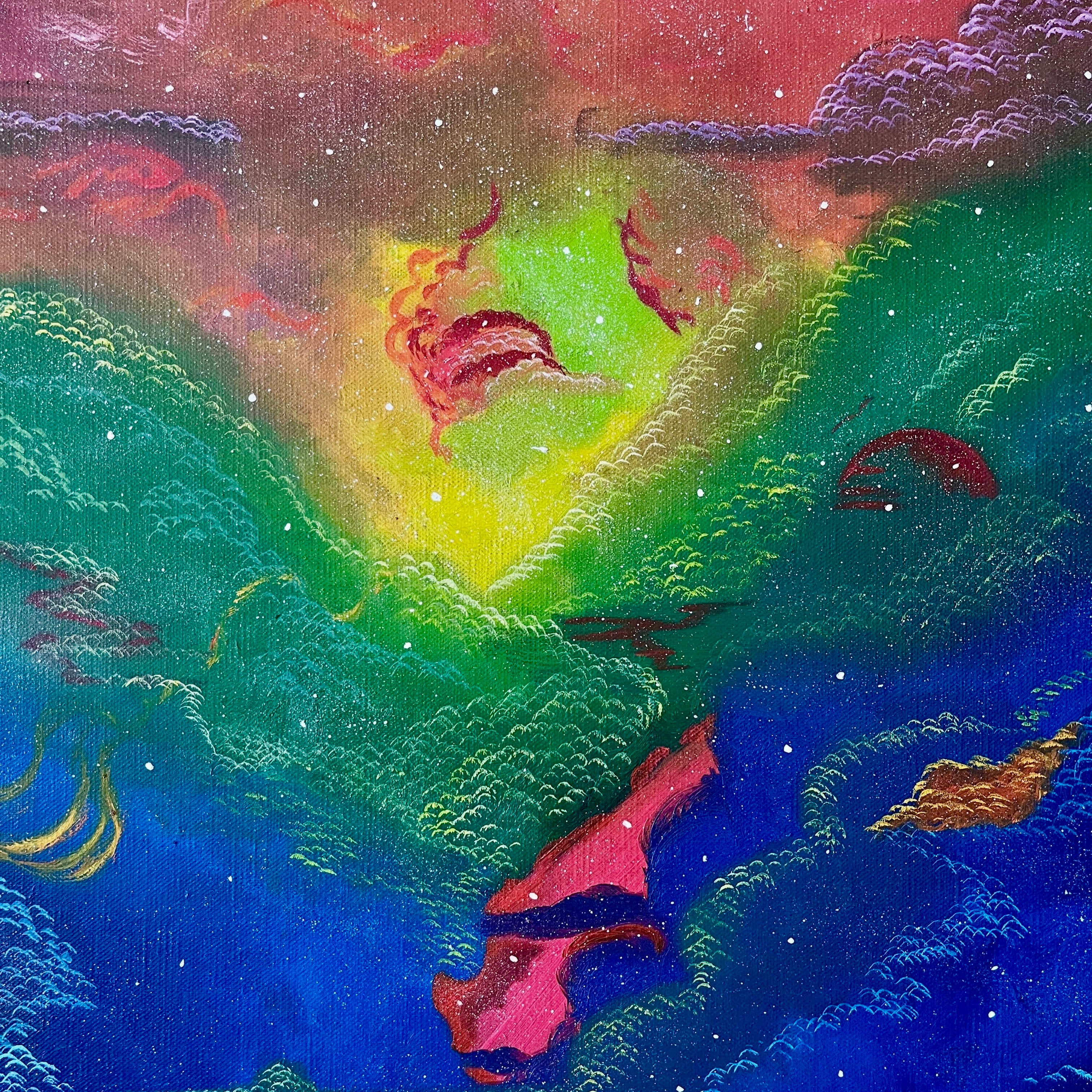 Amour Infini | Peinture à l’huile | Art Abstrait | Daniel Ducarmel