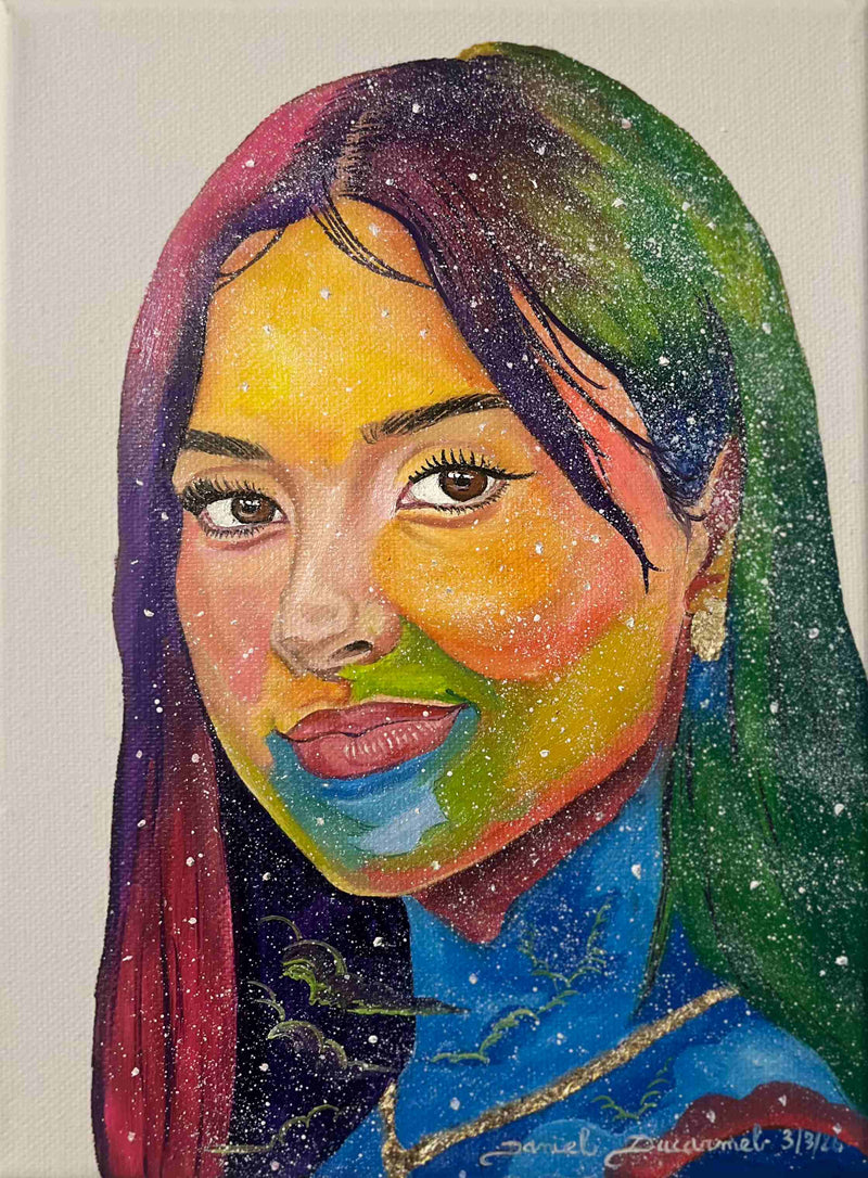 Dans ses yeux | Peinture à l’huile | Portrait | Daniel Ducarmel