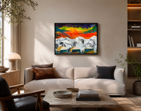 Pont Neuf — Peinture originale à l'huile sur toile par Daniel Ducarmel | Série Hors Cadres