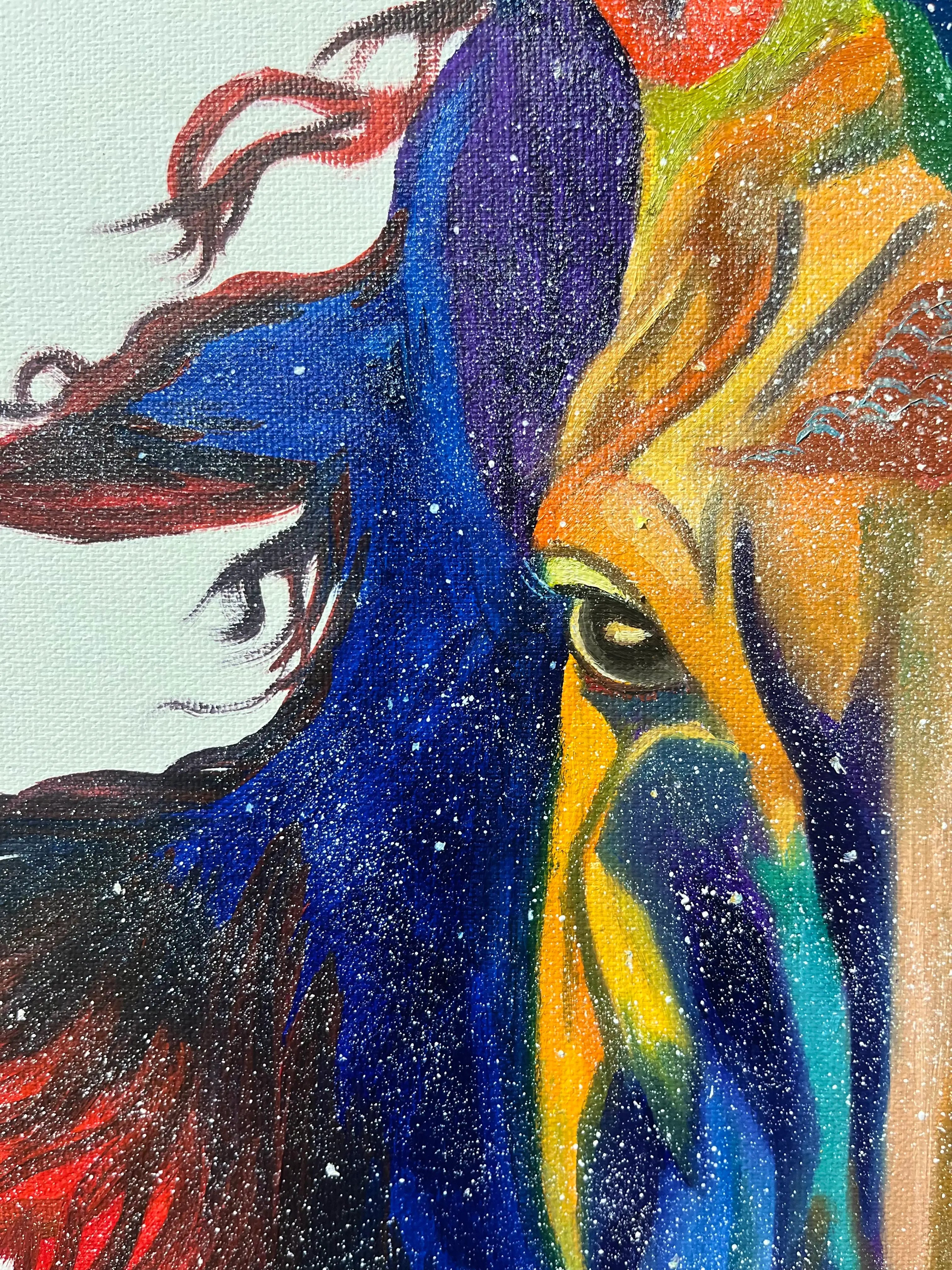 Silence d'Amour | Peinture à l’huile | Animalière | Daniel Ducarmel
