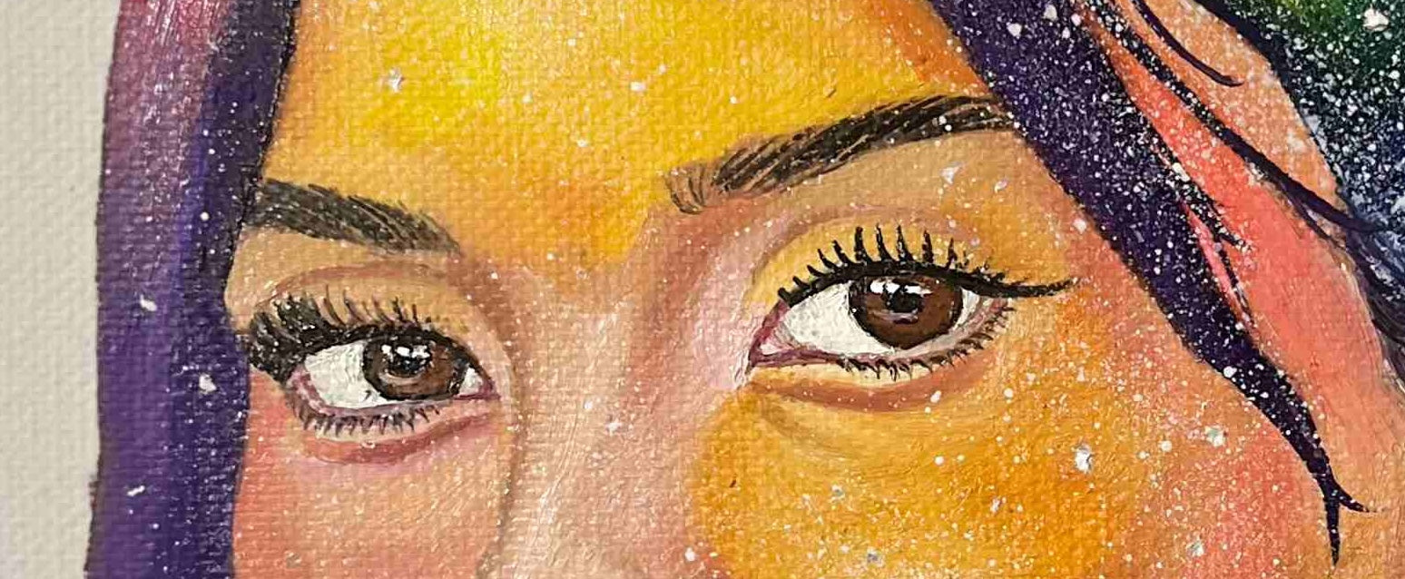 Dans ses yeux | Peinture à l’huile | Portrait | Daniel Ducarmel