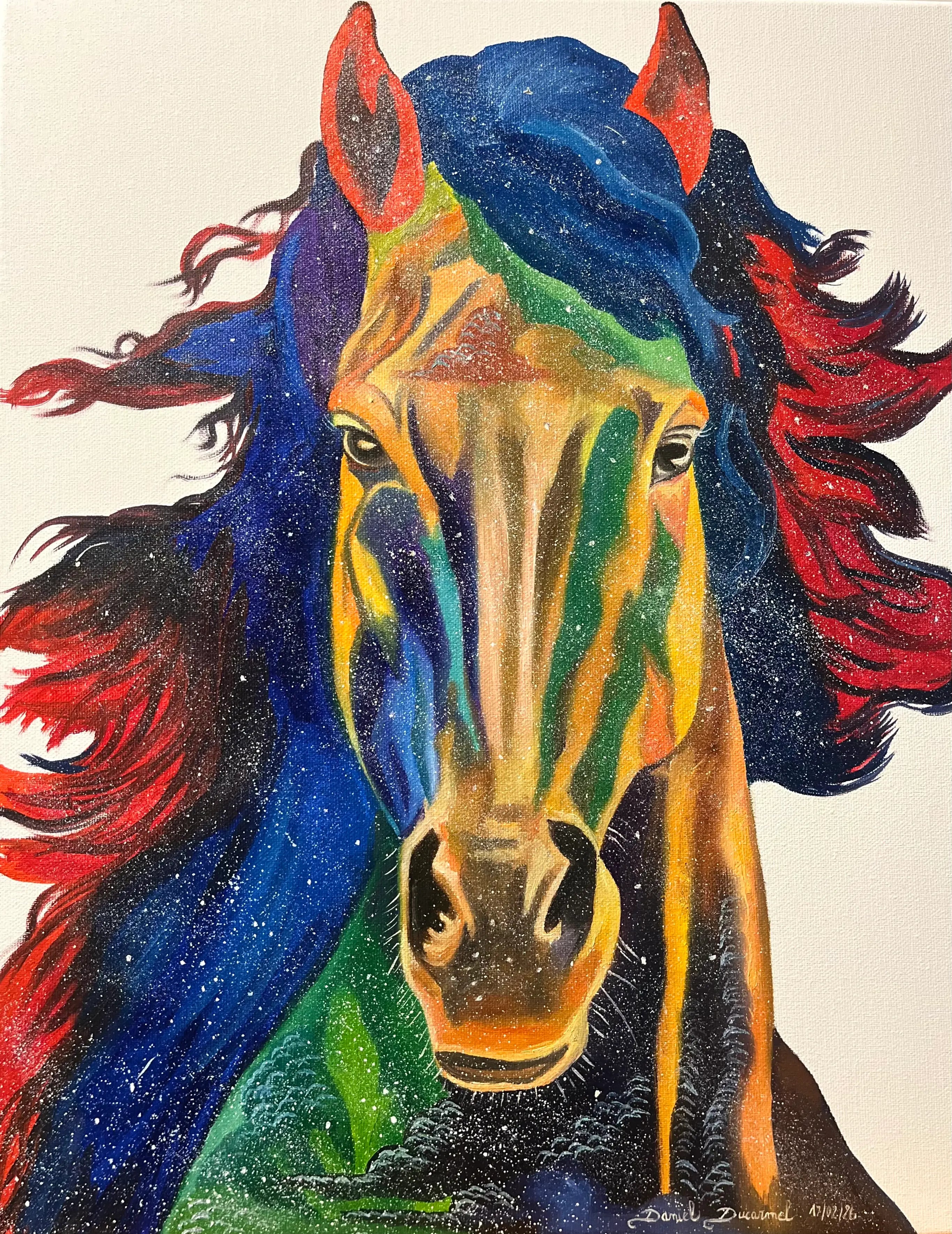 Silence d'Amour | Peinture à l’huile | Animalière | Daniel Ducarmel
