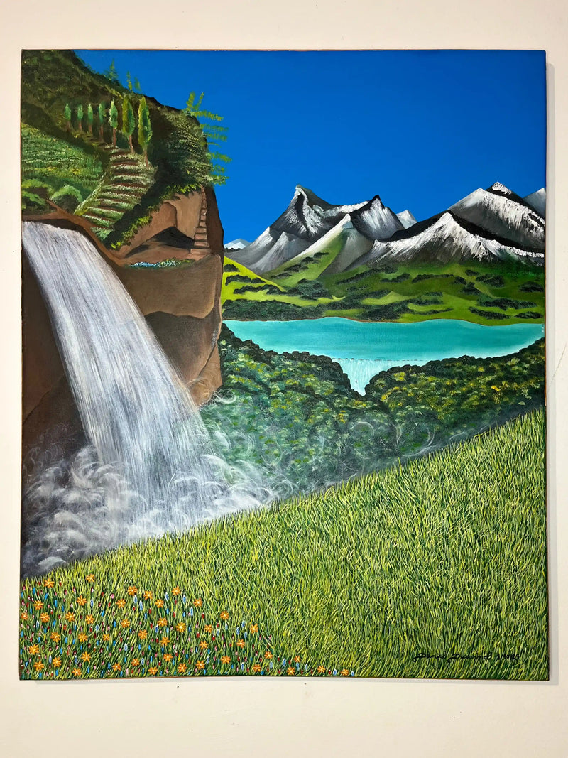 Vallée des Possibles  | Peinture à l’huile | Paysage | Daniel Ducarmel