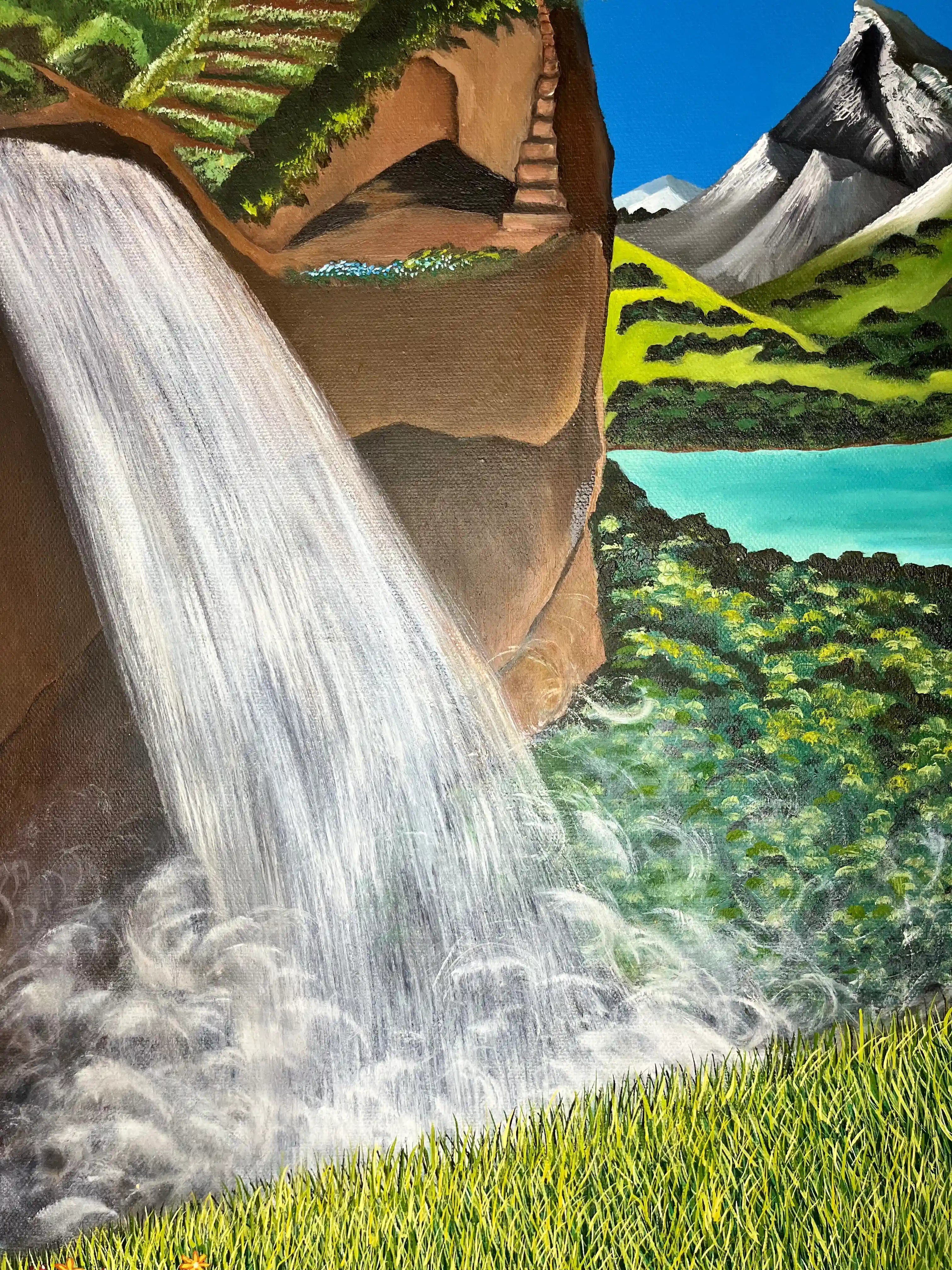 Vallée des Possibles  | Peinture à l’huile | Paysage | Daniel Ducarmel